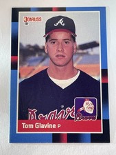 1988 Donruss Tom Glavine #644 Debut Card HOF
