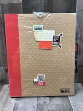 K&Company XXL 13.5x11 RED SMASH BOOK Pocket Style Scrapbook Journal Folio New