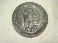 . Vintage National Lead Company Dutch Boy Solder Paperweight KP