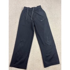 Nike Therma-FIT Kids Black Fleece Athletic Sweatpants Boys Size Medium