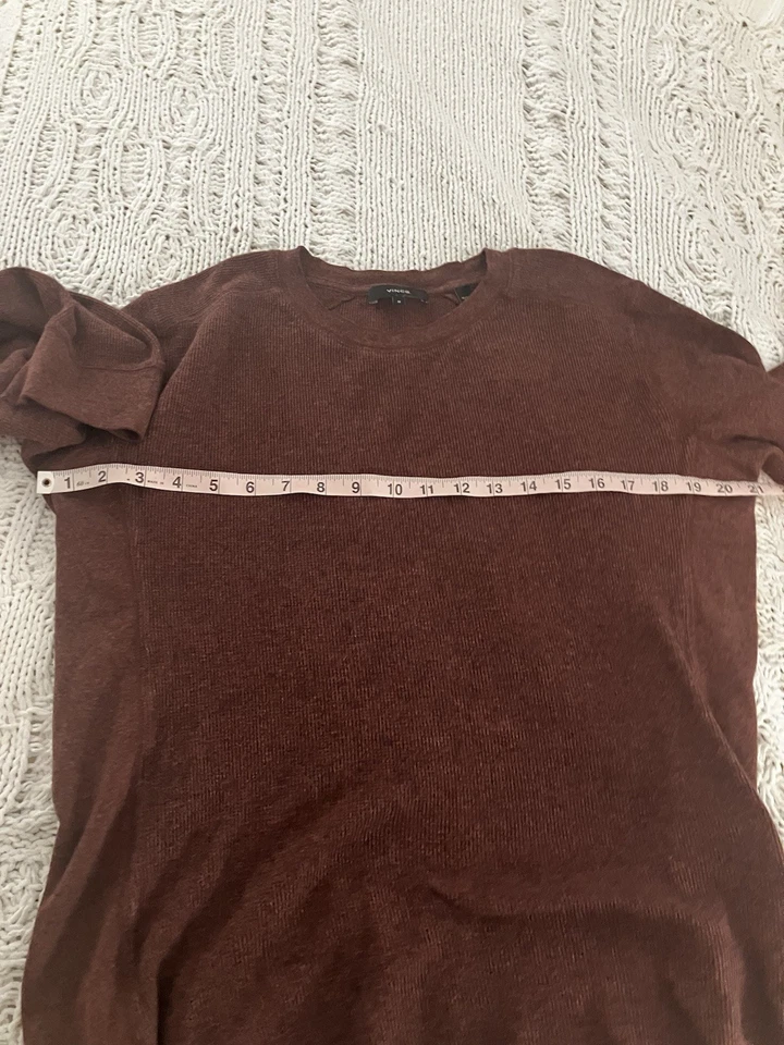 Top térmico de manga larga Vince para mujer talla M marrón/óxido Foto 4 de 4