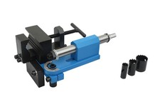 2-1/2'' Professional Pipe/Tubing Notcher w/ 3 Hole Saws 3/4'',1'',1-1/2'' 