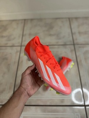Adidas Men's X Crazyfast Pro FG Soccer Cleats Sz 12 Red Orange IG0593