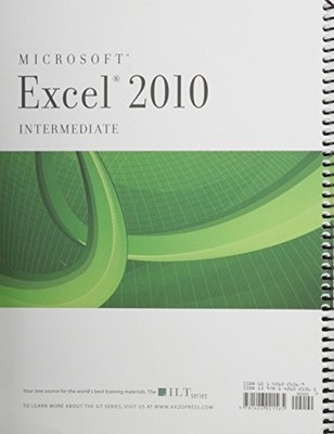Excel 2010: Intermediate Stude - VERY GOOD