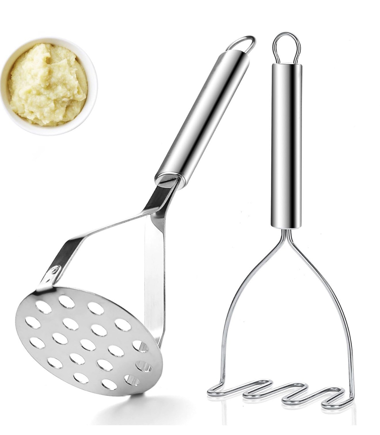Presse purée inox ReaNea pour réussir vos repas de famille et écrasé de pomme de terre