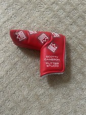 Scotty Cameron 2007 DANCING CUSTOM SHOP RED Putter Headcover Only 500 Made