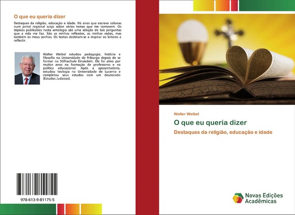 Walter Weibel | O Que Eu Queria Dizer | Taschenbuch | Portugiesisch (2020)-image