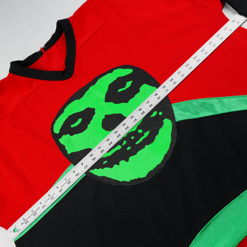 Misfits Hockey Trikot Shirt XXL Rot Grün Custom Fiend Skull Goth Horror Punk - Bild 6 von 22