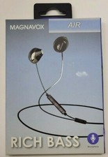 Magnavox Air rich bass Earbuds With microphone New In Box