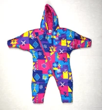 Vintage Circo Winter Baby Romper Jumpsuit Size 24 Months