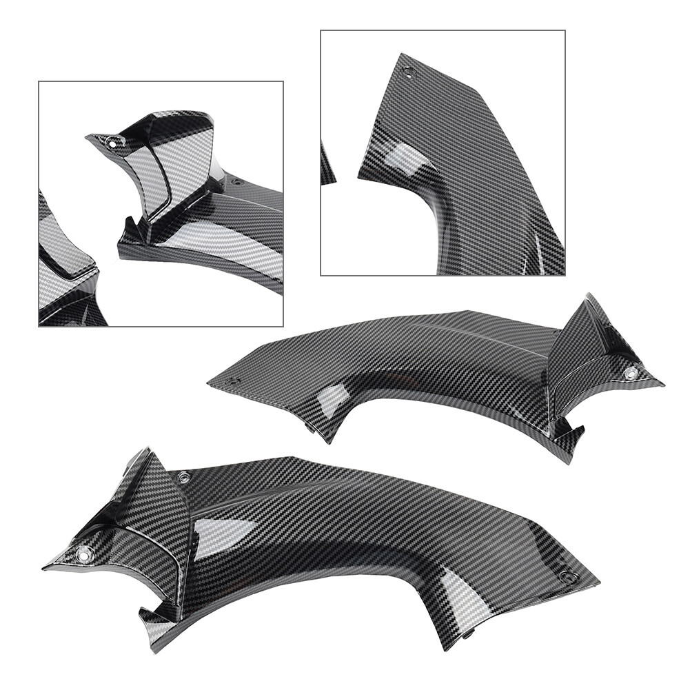 Upper Front Dash Cover Fairing Carbon Fiber For Kawasaki