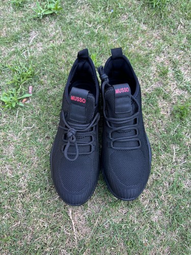 Lace-up Steel Toe Safety Work Shoes BLACK Non-slippery Anti-puncture - Picture 2 of 6