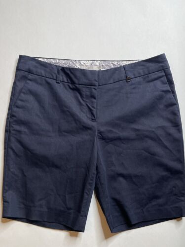 Dalia chino shorts womens size 8 solid navy blue  - Foto 1 di 7