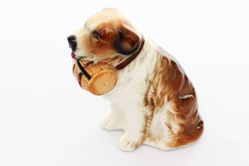 Bernhardiner Resque Hund Porzellan Geld/Münzen Sparschwein Figur/Figur - Bild 6 von 10