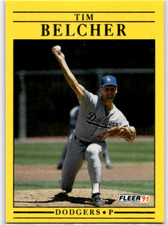1991 Fleer - #194 Tim Belcher