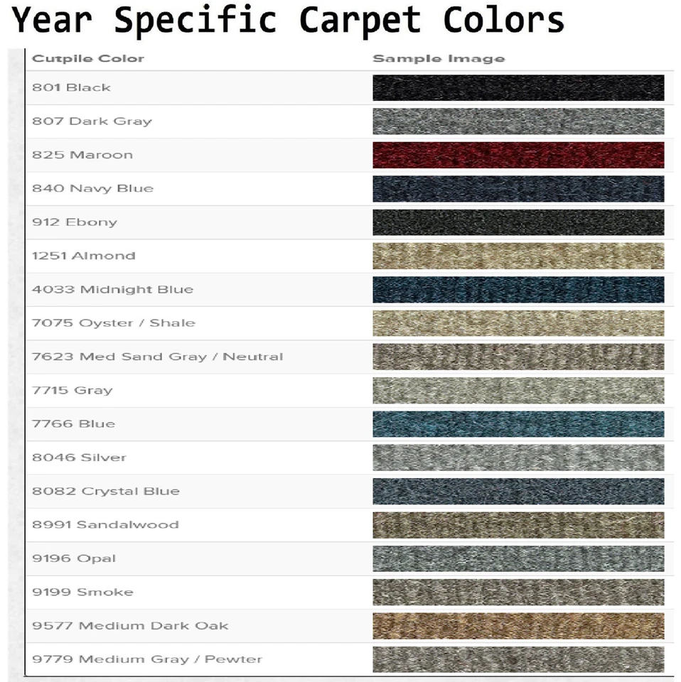 Alfombrillas Cutpile ACC 1992-2011 Mercury Grand Marquis Mercury Logo 4 piezas Foto 4 de 4