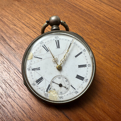 Antique Echappement Cylinder 8 Rubis/ Jewels Pocket Watch | eBay