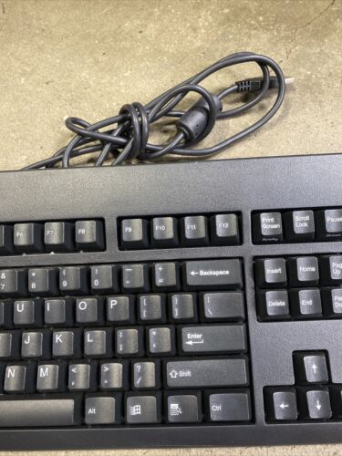 Dell WYSE USB Keyboard with PS/2 Port KU-8933 901716-06L Black - Picture 3 of 6