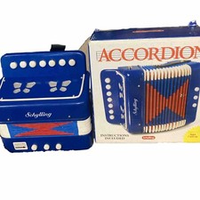 ACCORDION CHILDRENS MUSICAL INSTRUMENT SCHYLLING 2000 FUN LEARNING MUSIC POLKA