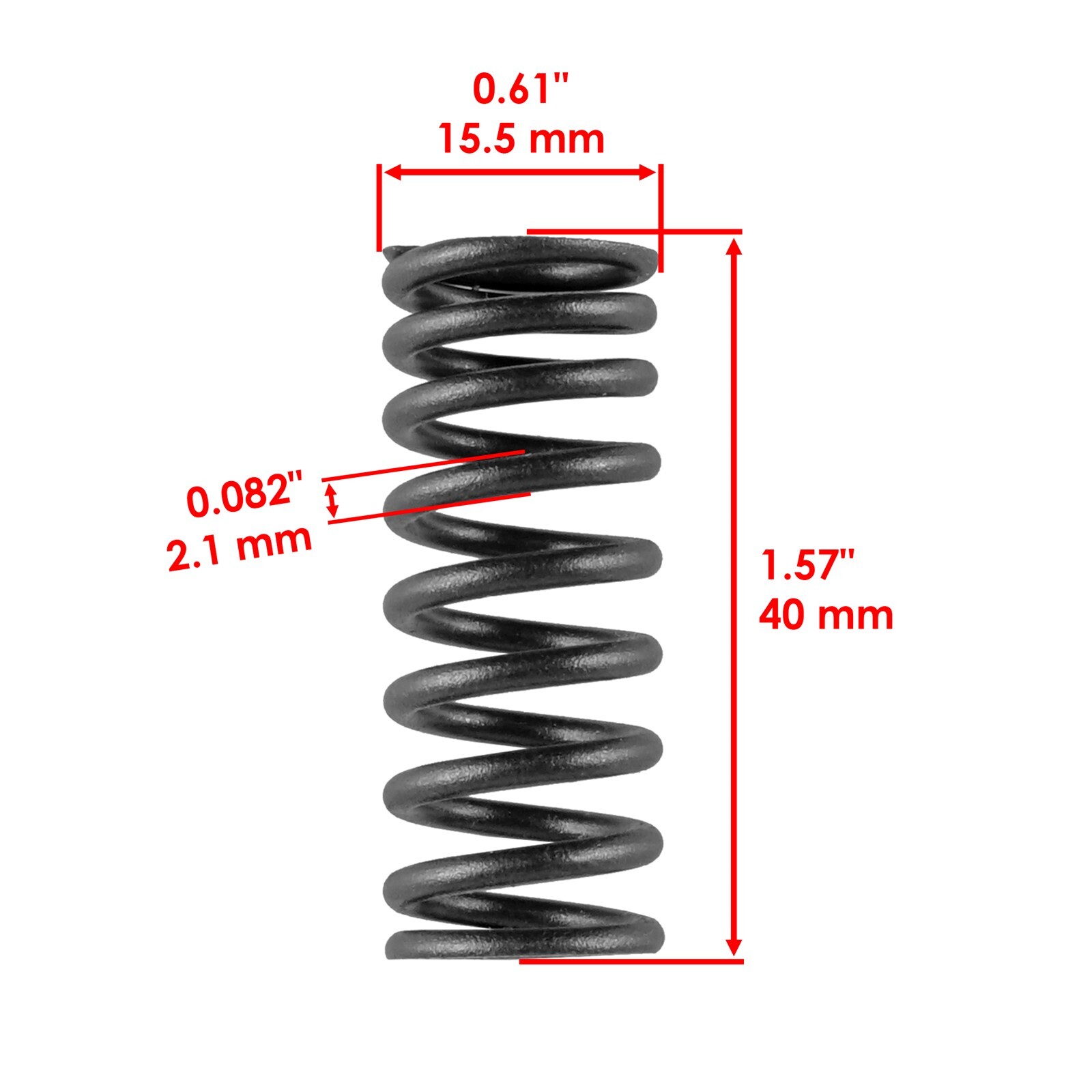 Caltric Intake Valve Kit for Yamaha YZ250F 102013/ 5NL121113000