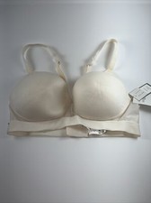 Chantelle Wireless Sans Armatures Bra Size Large Talc NWT