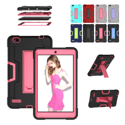 For Vankyo S8 Drangon Touch Y80 TECLAST P80H 8'' Case Hard Rubber Kickstand Cover