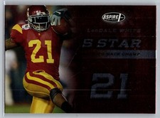 2006 SAGE Aspire 5 Star LenDale White #FS-18 Rookie RC