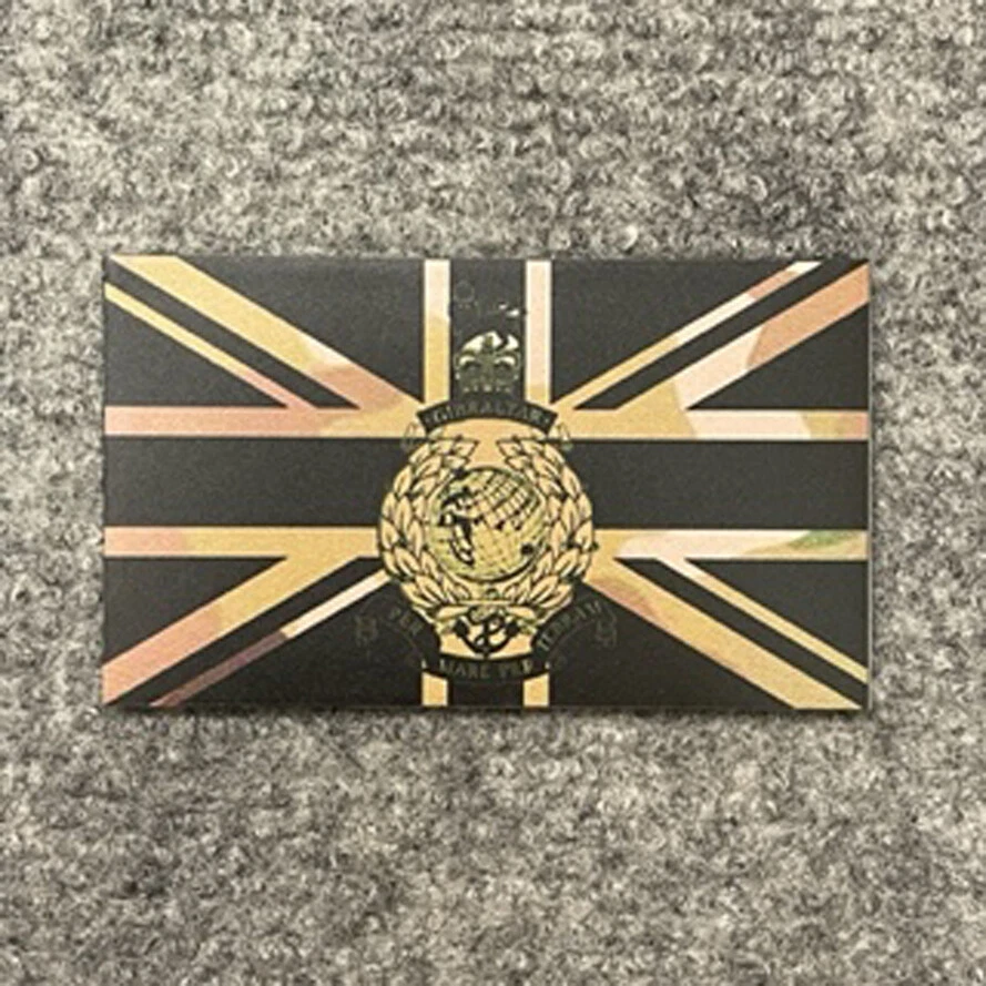 Union Jack Flag IR Style Royal Marines RM Multicam Morale Patch 85mm x 50mm - Image 4 of 4