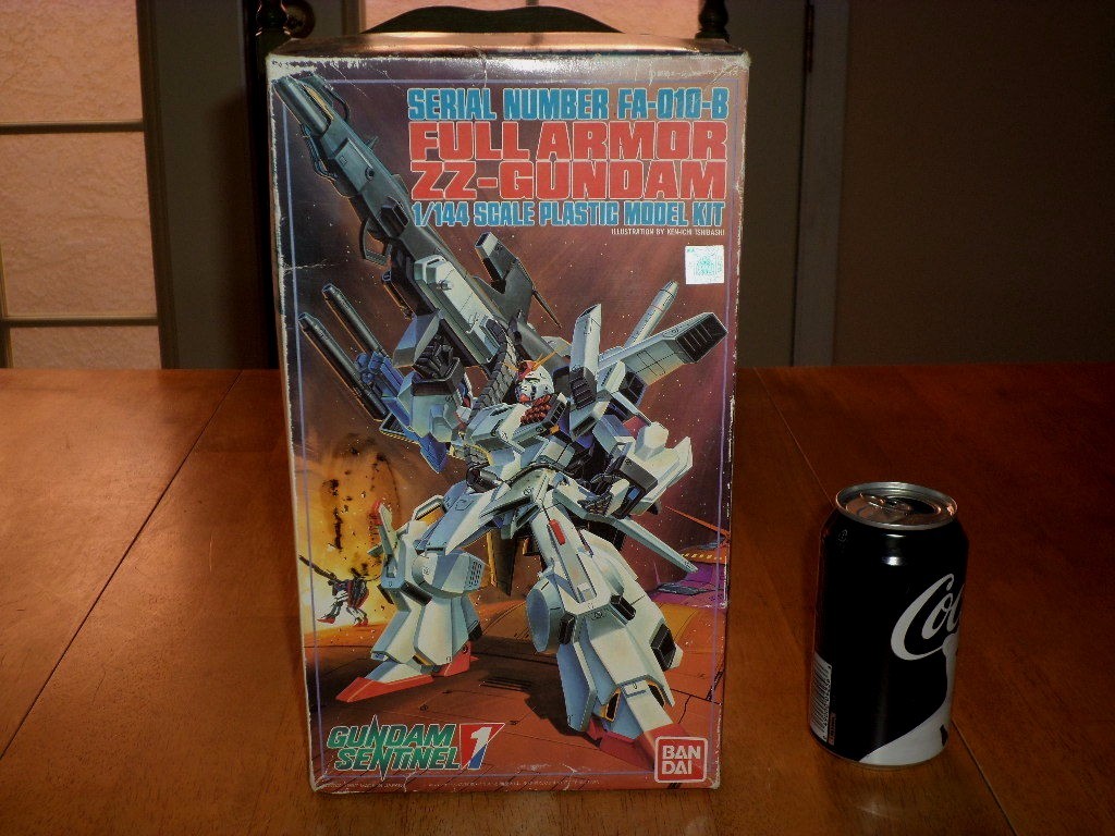 BANDAI ] ZZ-Gundam Sentinel- Full Armor, SN#FA-010-B, Plastic