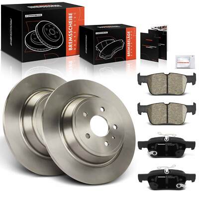 Bremsscheiben + Bremsbeläge Ø316mm Hinterachse für Ford Kuga II DM2 2.0L BRF1579