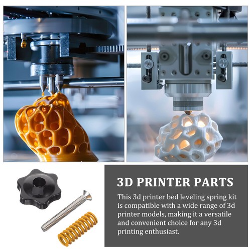 Drukarka 3d Łóżko Sprężyny poziomujące Akcesoria i zestaw śrub modernizacyjnych - Zdjęcie 6 z 12