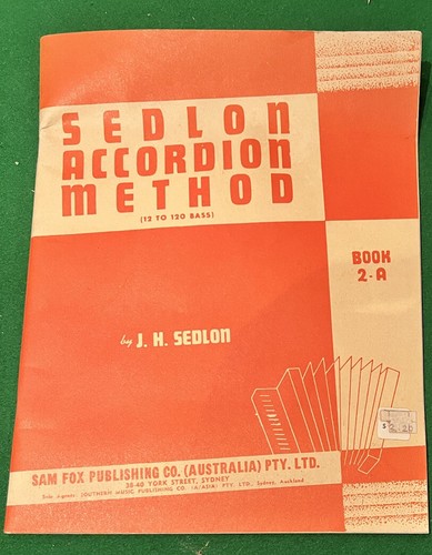 Sedlon Accordian Method Book 2a Shhet Music EBay sedlon-accordian-method-book-2a-shhet-music-ebay