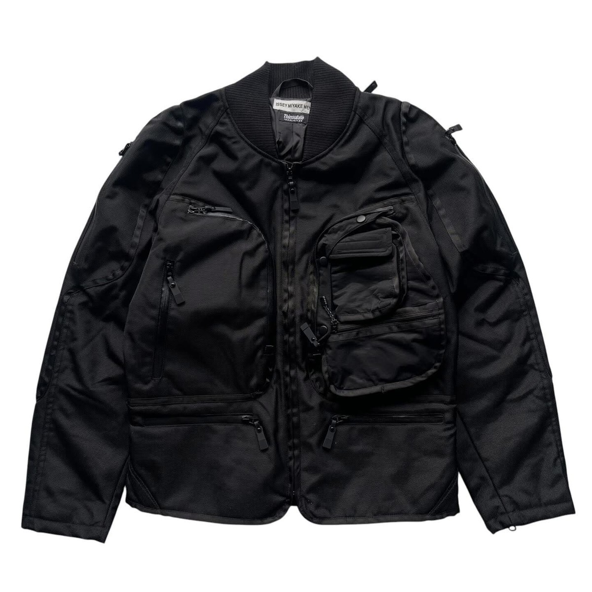 ISSEY MIYAKE ジャケット ブラック Jacket Issey Miyake Black size M International in Polyester