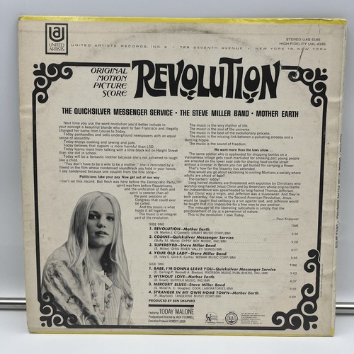 Various - Revolution - Original Motion Picture Score 1968 UAS5185 VG+/VG+ - Picture 4 of 10