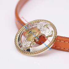 6X 35mm Silver Gold Western Cowboy Pray Cross Saddles Leathercraft Belt Conchos