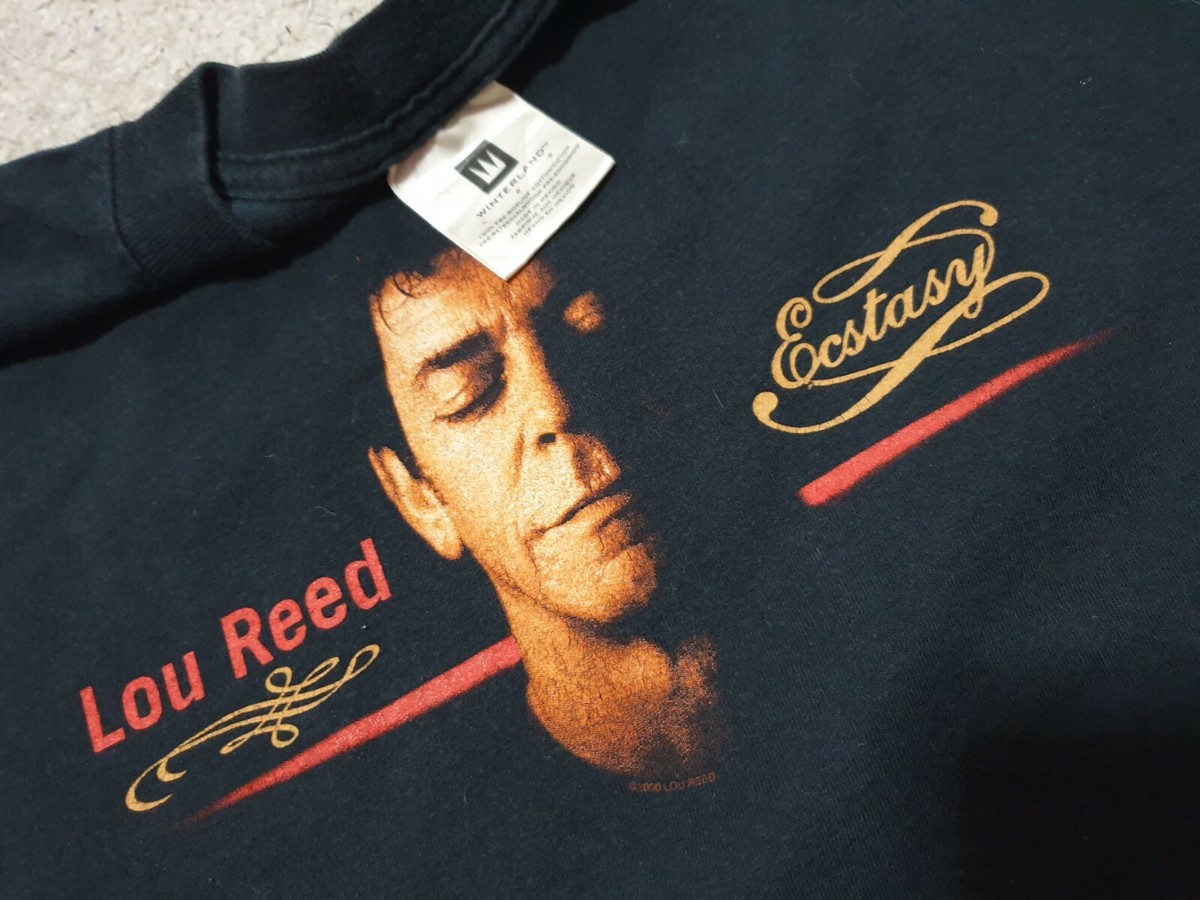 Vintage 2000 LOU REED ECSTASY TOUR T-Shirt L The Velvet Vintage 2000 LOU REED ECSTASY TOUR T-Shirt L The Velvet