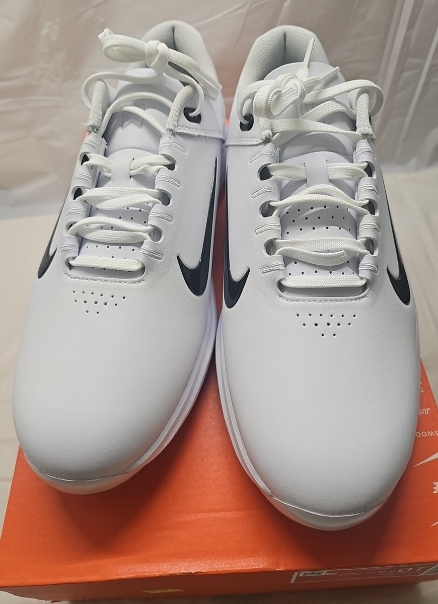 New Nike Air Zoom Tiger Woods TW20 White Red Golf Spike Shoes Sz