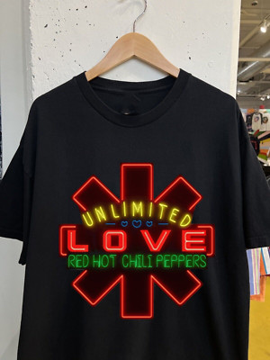 Red Hot Chili Peppers Unlimited Love T Shirt Full Size S-5XL