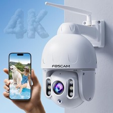 FOSCAM SD8P 4K/8MP Security Cameras Wireless Outdoor, 5GHz 2.4GHz WiFi Surveilla
