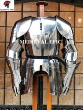 Christmas 18 Gauge  Wearable Half Suit Of Armor Knight Larp Cosplay Costume