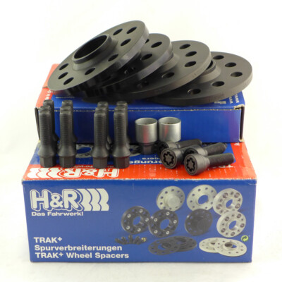 H&R Wheel Spacers 30/30mm Black for BMW 3 Series E30 3/1 3/R