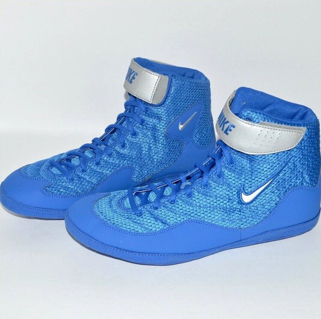 New Limited Edition Nike Inflict 3 Menâs Sz 11.5 Wrestling Shoes Blue 325256-401 | eBay