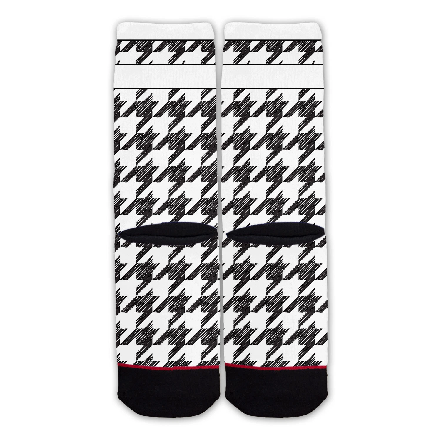 Function - St. Patrick's Houndstooth Pattern Fashion Socks Drinking Pattys Day