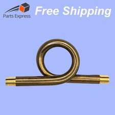 MR. STEAM Brass Pigtail STRAIGHT, 180 DEGREE, 1/4" NPT, 200 WSP