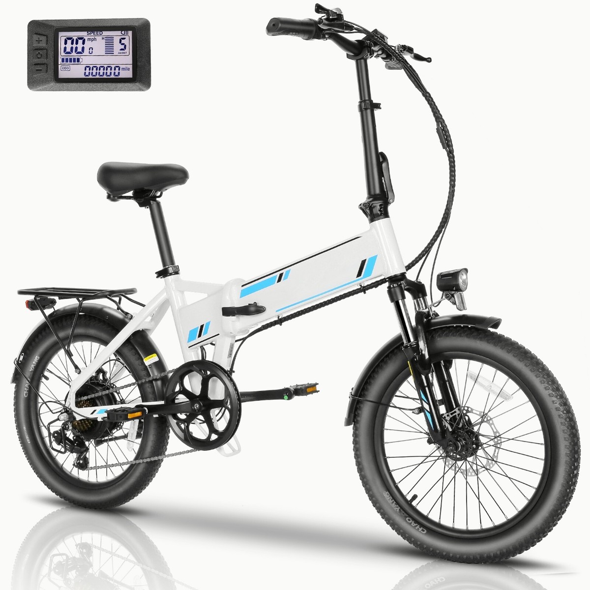 Vivi Electric Bike 20Inch 500W City Commuter E-Bike Folding