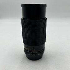 SEARS MULTICOATED AUTO ZOOM 80-200mm F/4.0 CAMERA LENS W/ CAPS - PENTAX K MOUNT