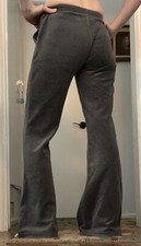 Velour tracksuit pants