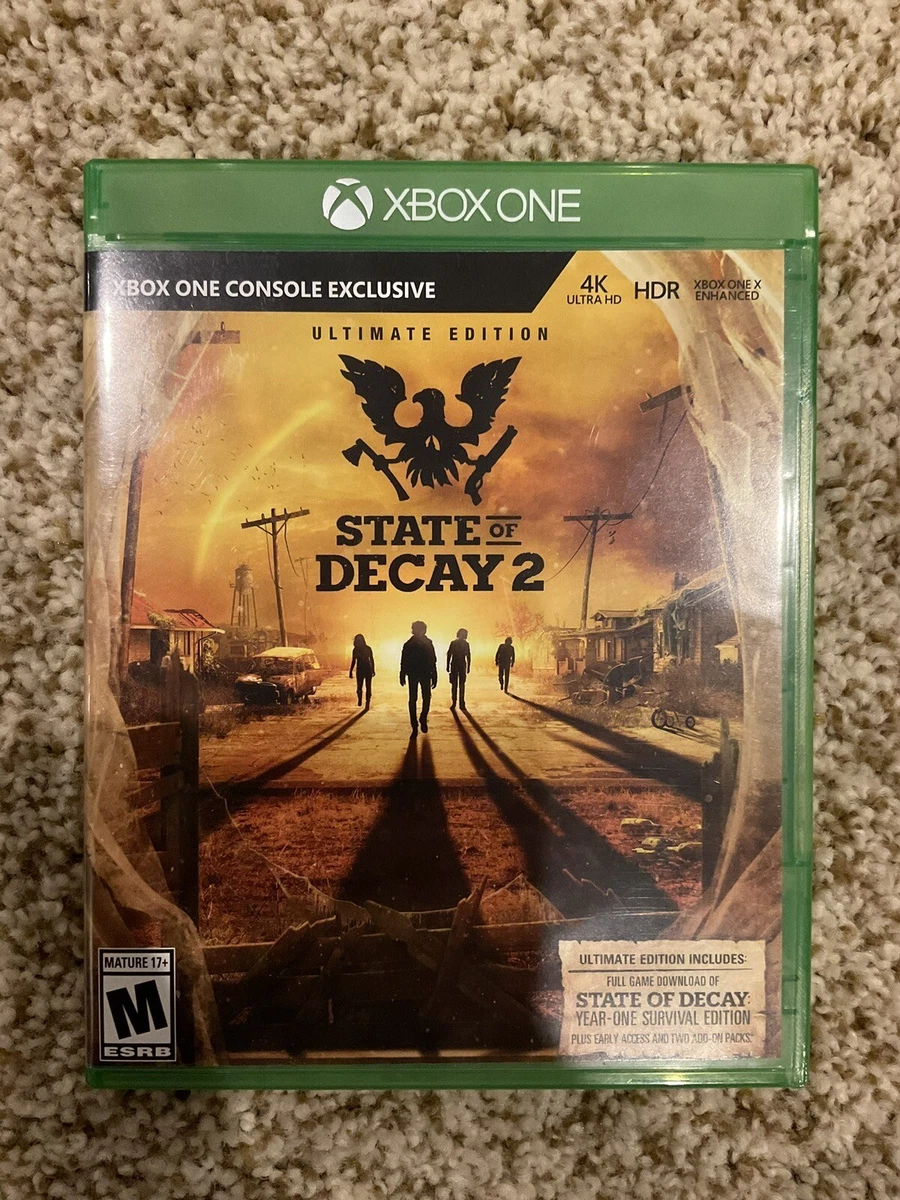 State of Decay 2: Ultimate Edition, Microsoft, Xbox One