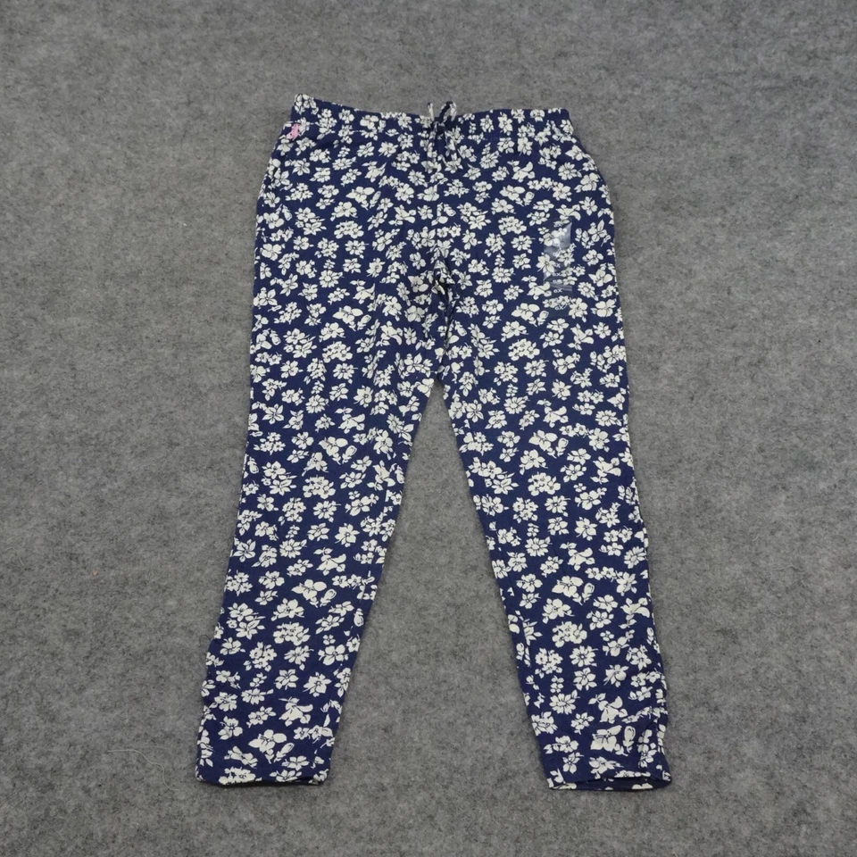 Pantalones Polo Ralph Lauren Niñas 6X Floral Azul Flores Rosa Poni Atletismo C Foto 2 de 4