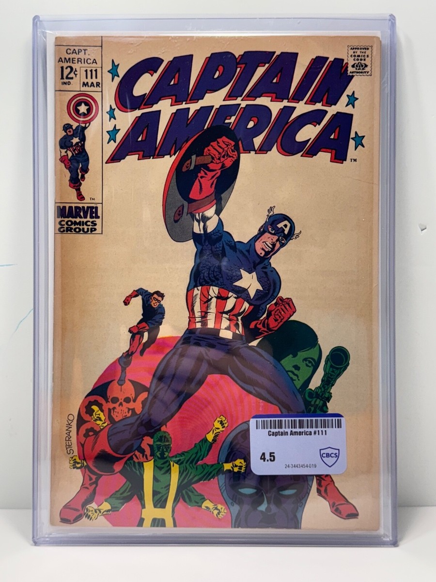 Captain America #111 (Marvel Comics March 1969) for sale online | eBay